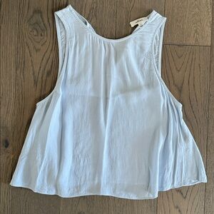Women's Sleeveless Top - Light Blue